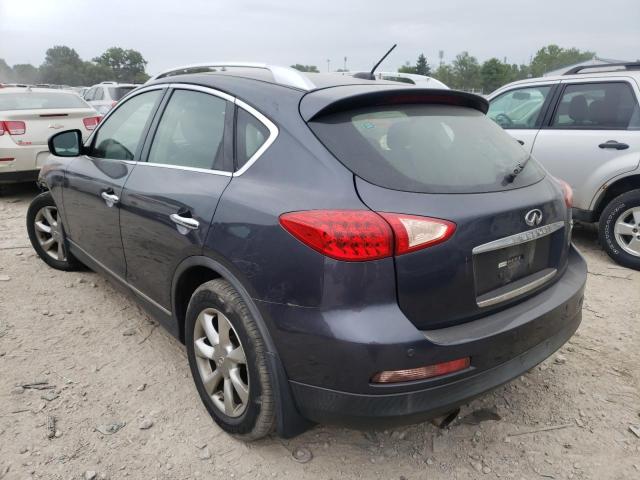 JNKAJ09F08M359618 - 2008 INFINITI EX35 BASE Mavi foto 3