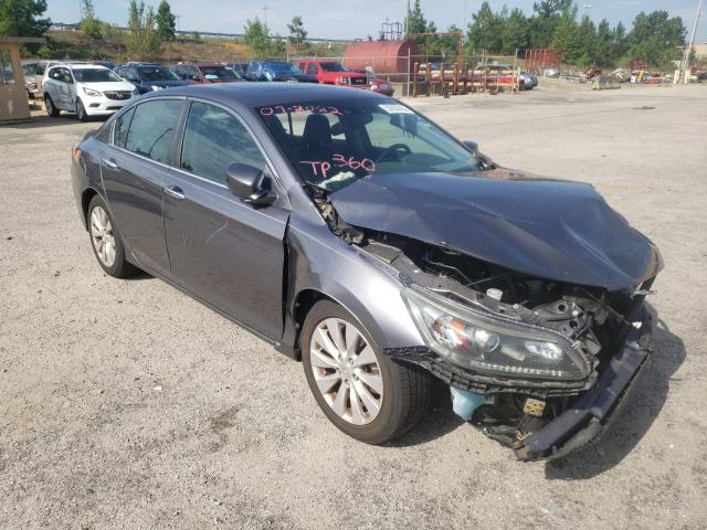 1HGCR2F82EA206287 - 2014 HONDA ACCORD EXL GRAY photo 1