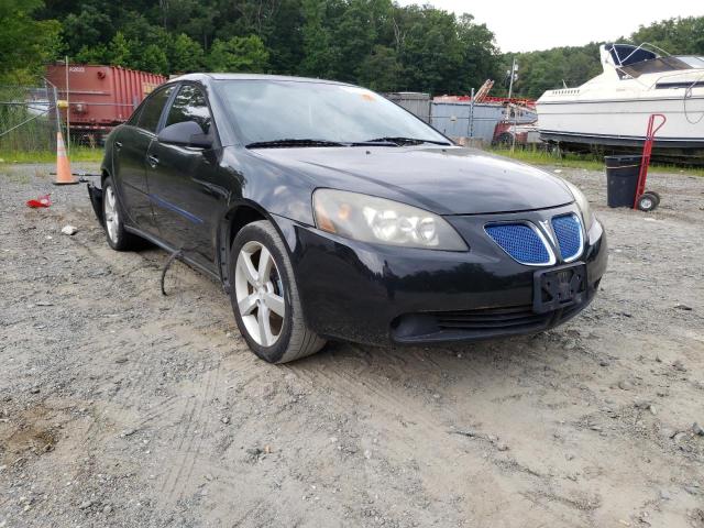 1G2ZF58B574273662 - 2007 PONTIAC G6 VALUE L BLACK photo 1