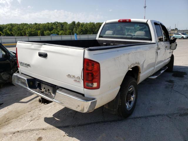 3D7KU28D64G101356 - 2004 DODGE RAM 2500 S WHITE photo 4