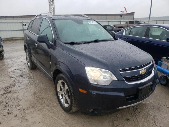 3GNAL3EK7ES553372 - 2014 CHEVROLET CAPTIVA LT BLUE photo 1