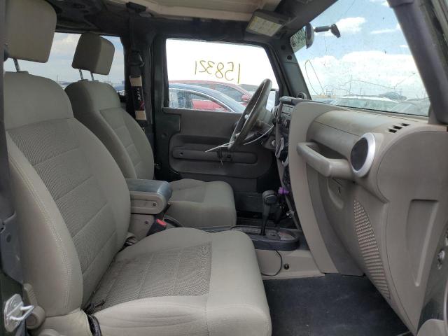 1J4FA54198L505076 - 2008 JEEP WRANGLER S GREEN photo 5