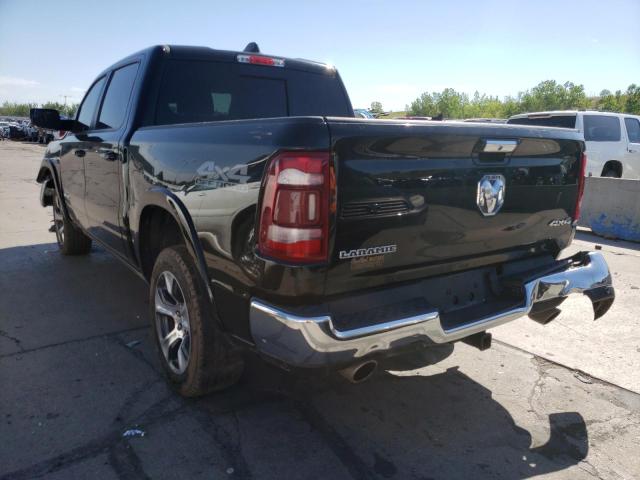 1C6SRFJT2KN568631 - 2019 RAM 1500 LARAM BLACK photo 3