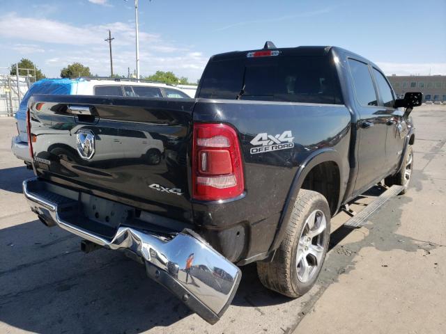 1C6SRFJT2KN568631 - 2019 RAM 1500 LARAM BLACK photo 4