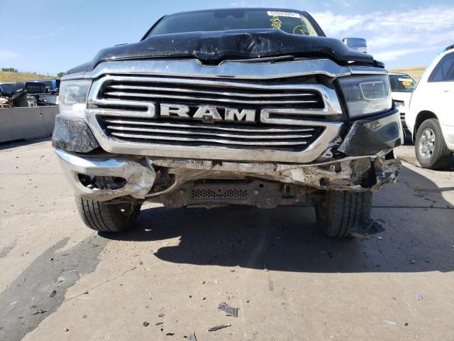 1C6SRFJT2KN568631 - 2019 RAM 1500 LARAM BLACK photo 9