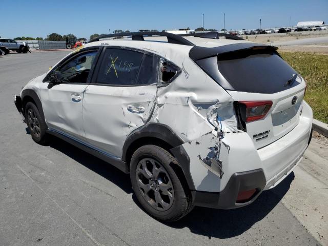 JF2GTHSC5NH226105 - 2022 SUBARU CROSSTREK WHITE photo 3