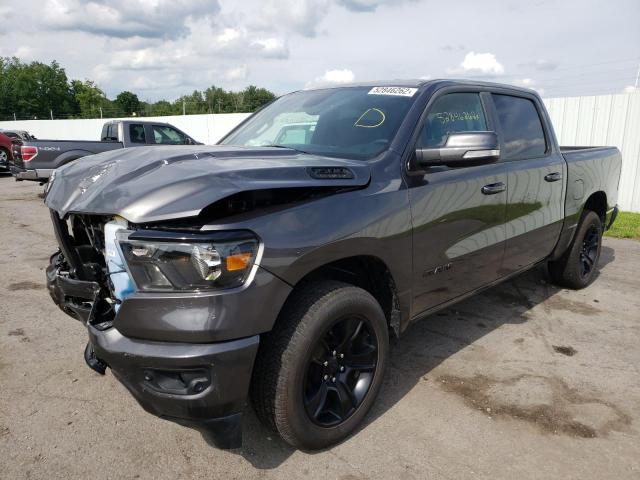 1C6SRFFT3LN154395 - 2020 RAM 1500 BIG H GRAY photo 2