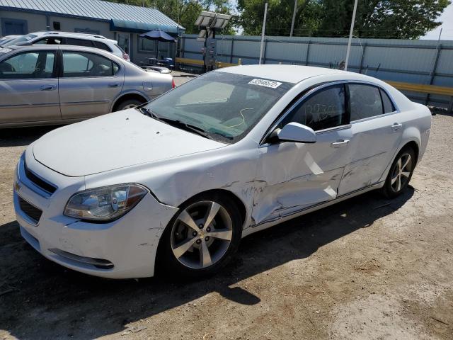 1G1ZC5EUXBF222013 - 2011 CHEVROLET MALIBU 1LT WHITE photo 10
