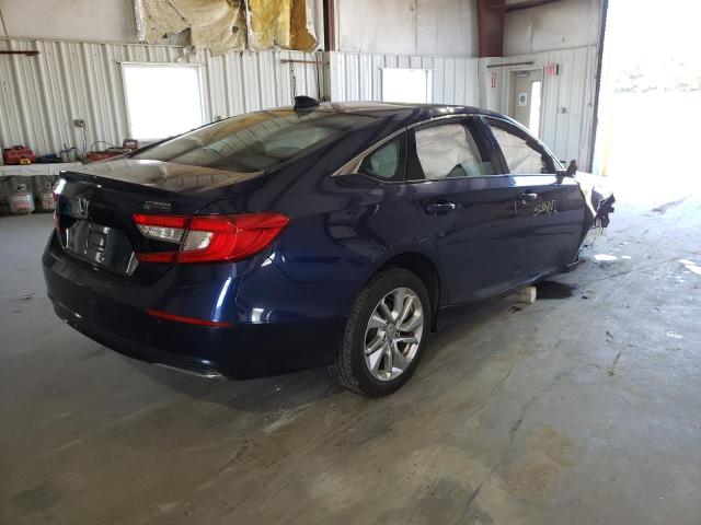 1HGCV1F11JA265091 - 2018 HONDA ACCORD LX BLUE photo 4