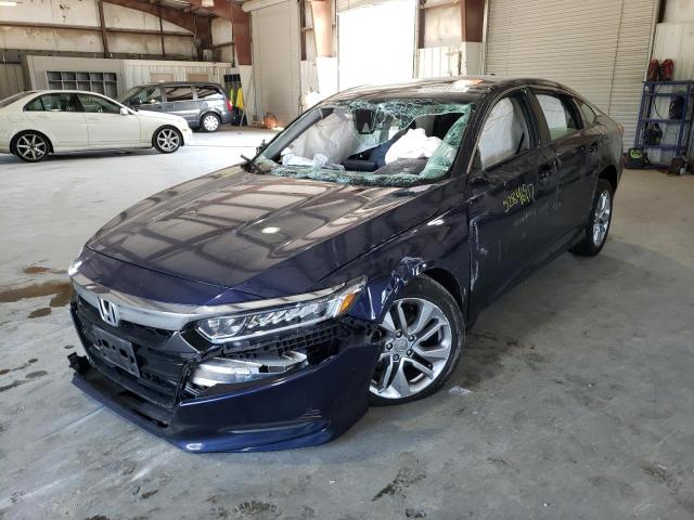 1HGCV1F11JA265091 - 2018 HONDA ACCORD LX BLUE photo 9