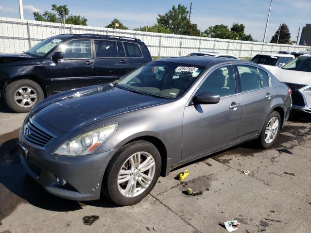 JN1DV6AR6BM653627 - 2011 INFINITI G25 GRAY photo 2