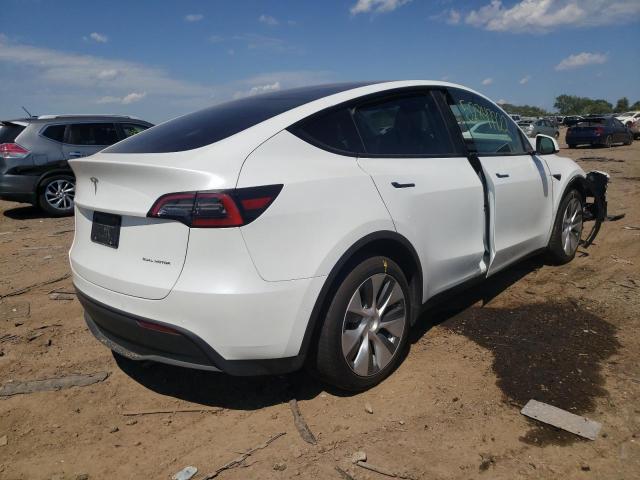 5YJYGDEE0MF227805 - 2021 TESLA MODEL Y أبيض صورة 4