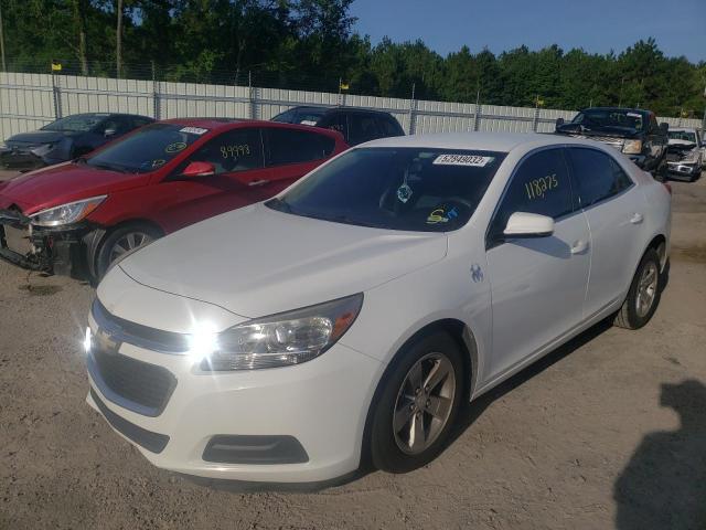 1G11C5SL5FF324172 - 2015 CHEVROLET MALIBU 1LT WHITE photo 2