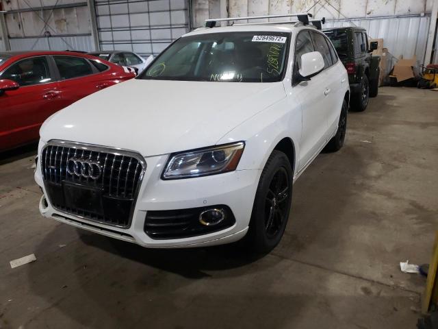 WA1CMAFP1EA114497 - 2014 AUDI Q5 TDI PRE WHITE photo 2