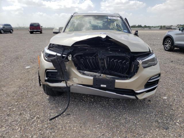 5UXCR6C53KLL01133 - 2019 BMW X5 XDRIVE4 TAN photo 9