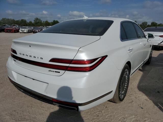 KMTF54PH9NU093536 - 2022 GENESIS G90 ULTIMA WHITE photo 4