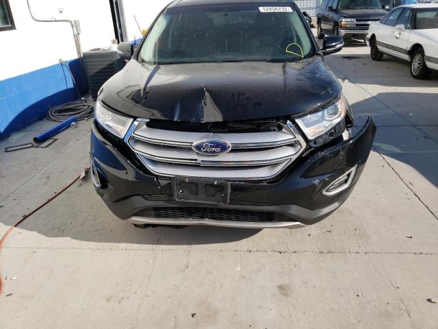 2FMPK4K95HBB06218 - 2017 FORD EDGE TITAN BLACK photo 9