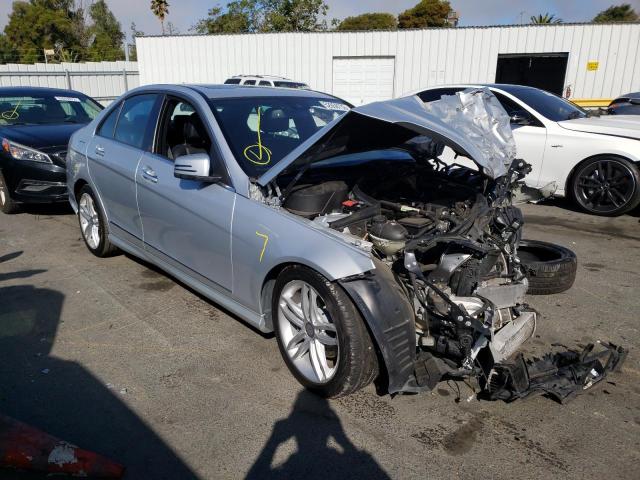 WDDGF4HB2CR232762 - 2012 MERCEDES-BENZ C 250 SILVER photo 1