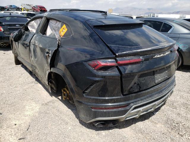 ZPBUA1ZL2MLA12049 - 2021 LAMBORGHINI URUS BLACK photo 3