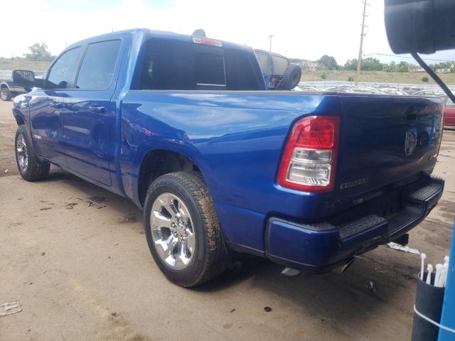 1C6SRFFT6KN784622 - 2019 RAM 1500 BIG H BLUE photo 3