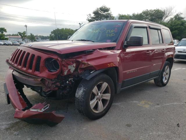 1C4NJRFB9ED617459 - 2014 JEEP PATRIOT LA BURGUNDY photo 2