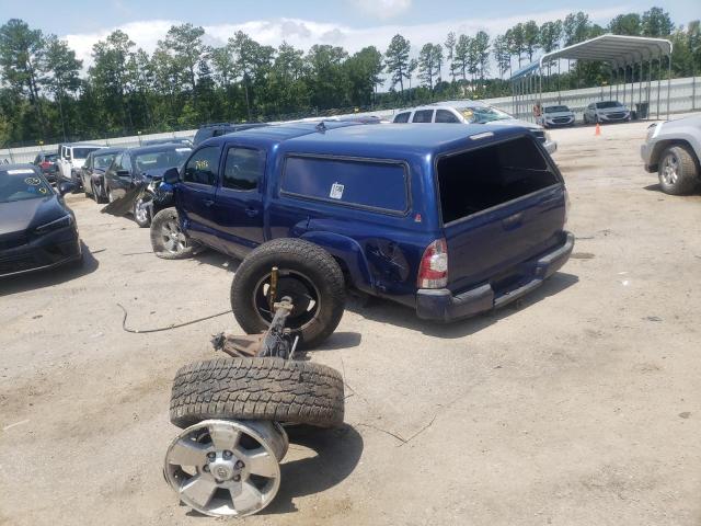 3TMMU4FN6EM067027 - 2014 TOYOTA TACOMA DOU BLUE photo 3