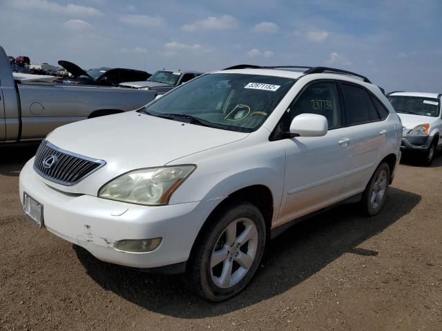 JTJHA31UX40056842 - 2004 LEXUS RX350 AWD WHITE photo 2