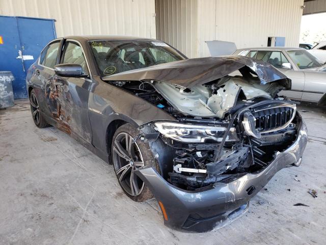 3MW5R1J04M8C01165 - 2021 BMW 330I GRAY photo 1