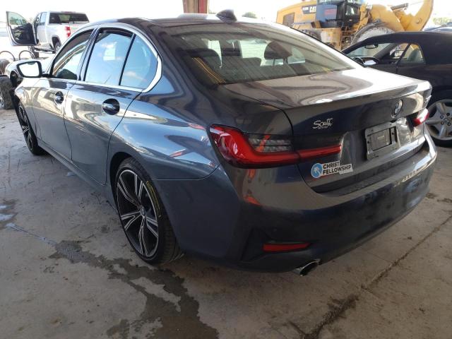 3MW5R1J04M8C01165 - 2021 BMW 330I GRAY photo 3