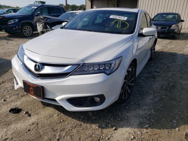 19UDE2F81JA001859 - 2018 ACURA ILX WHITE photo 2