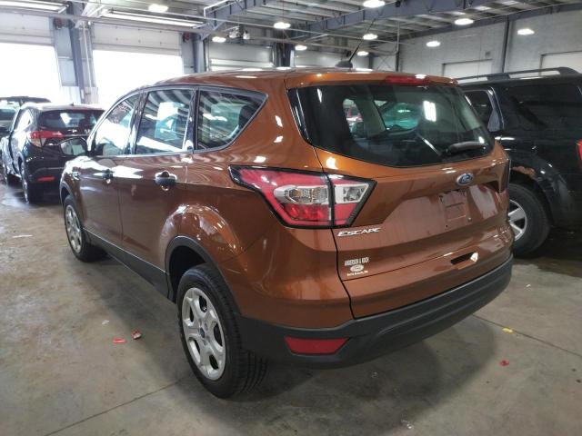 1FMCU0F79HUE73367 - 2017 FORD ESCAPE S ORANGE photo 3