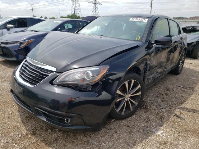 1C3CCBCG4DN679101 - 2013 CHRYSLER 200 LIMITE BLACK photo 2