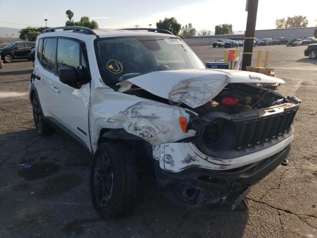ZACCJBAB9JPH72143 - 2018 JEEP RENEGADE S WHITE photo 1