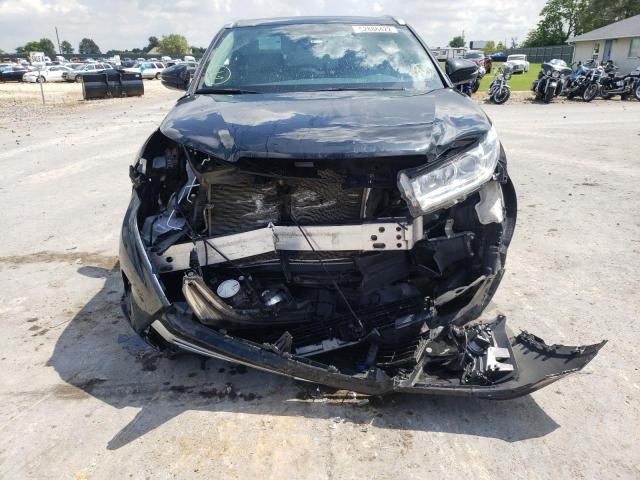 5TDJZRFH9KS621880 - 2019 TOYOTA HIGHLANDER BLACK photo 9