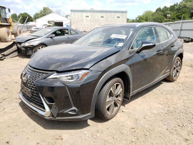 JTHP9JBH0M2040083 - 2021 LEXUS UX 250H BLACK photo 2