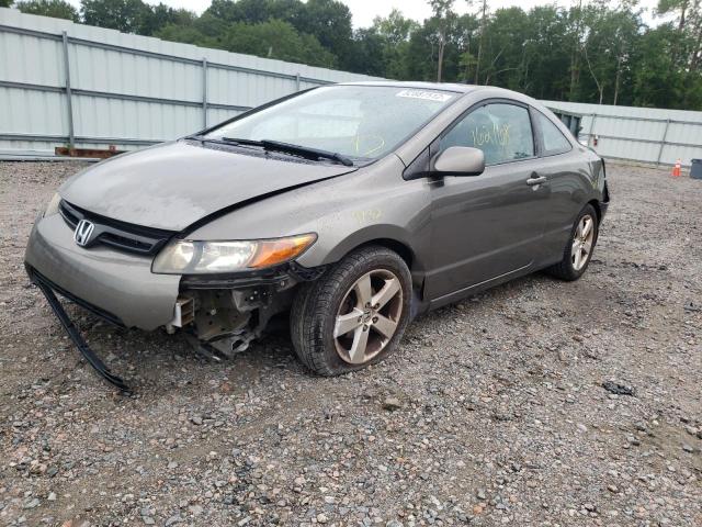 2HGFG12868H555865 - 2008 HONDA CIVIC EX TAN photo 2