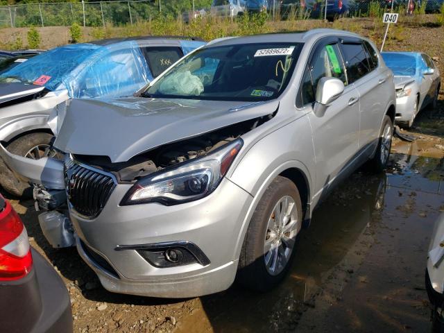 LRBFXDSA2HD191667 - 2017 BUICK ENVISION E ნაცრისფერი ფოტო 2