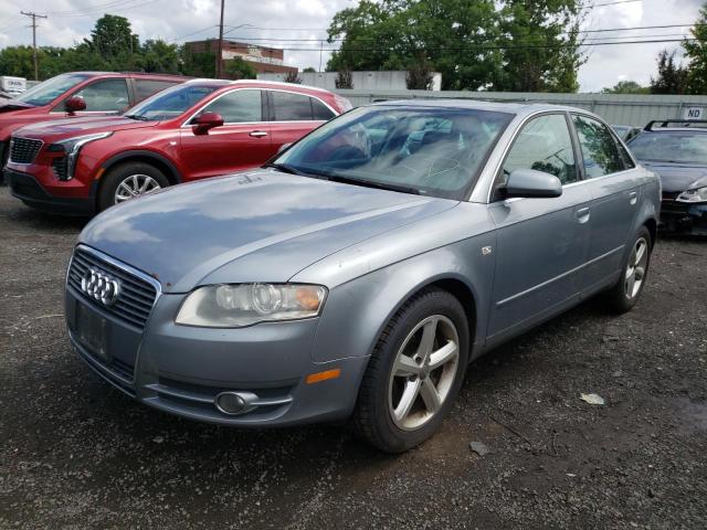 WAUDH78E07A****** - 2007 AUDI A4 SILVER photo 2