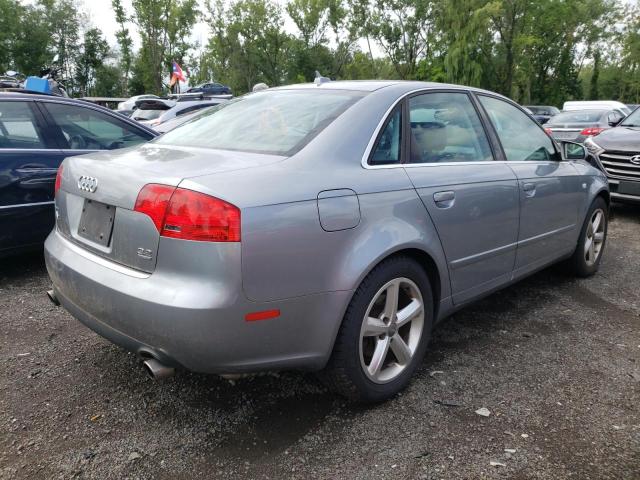 WAUDH78E07A****** - 2007 AUDI A4 SILVER photo 4