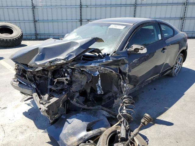 JTKDE177660112413 - 2006 TOYOTA SCION TC Graphite photo 2