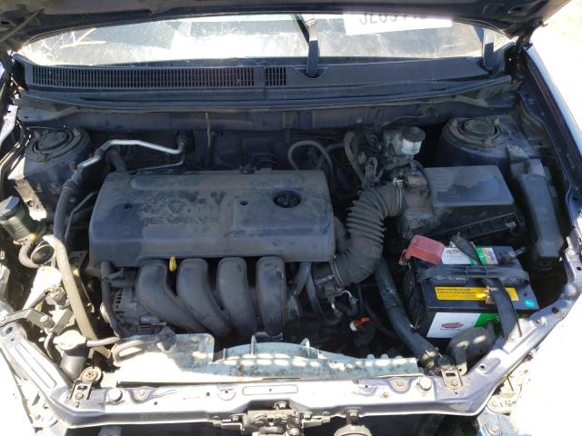 2T1KR32E75C454669 - 2005 TOYOTA COROLLA MA BLUE photo 7