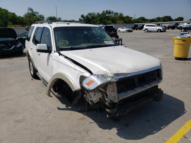 1FMEU6EE1AUA56276 - 2010 FORD EXPLORER E WHITE photo 1