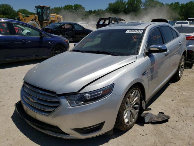 1FAHP2F84HG129178 - 2017 FORD TAURUS LIM SILVER photo 2