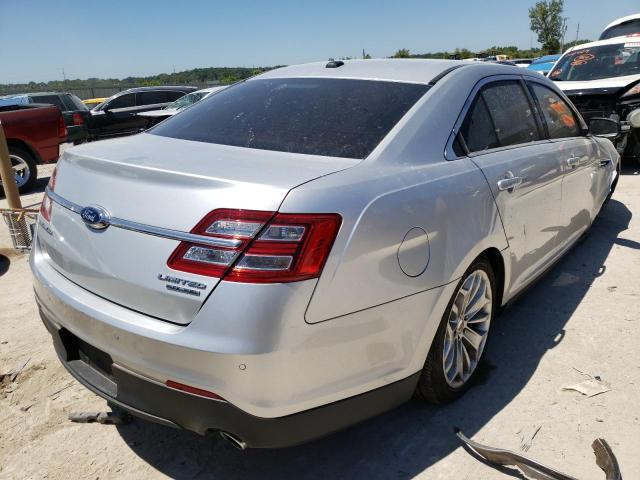 1FAHP2F84HG129178 - 2017 FORD TAURUS LIM SILVER photo 4