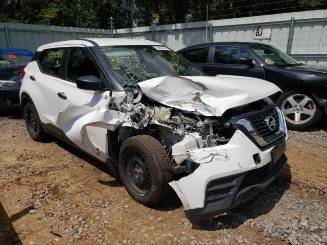 3N1CP5BV8LL491023 - 2020 NISSAN KICKS S WHITE photo 1