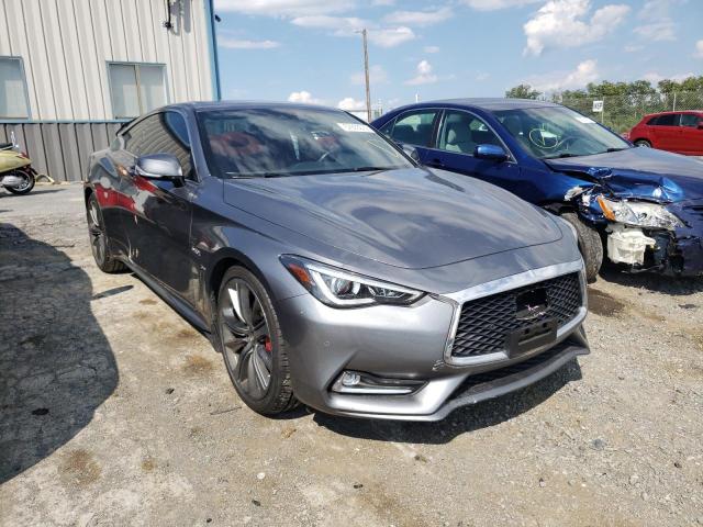 JN1FV7EL4JM631144 - 2018 INFINITI Q60 RED SP GRAY photo 1