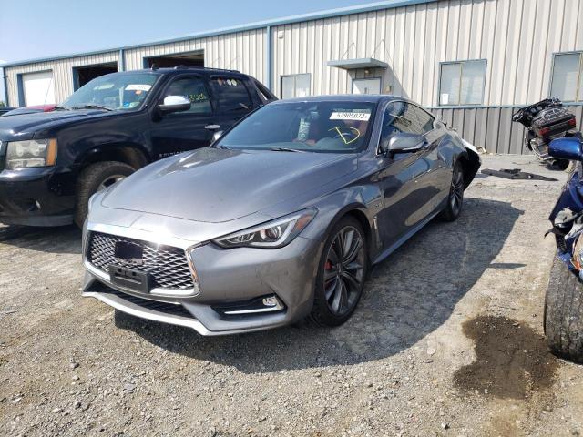 JN1FV7EL4JM631144 - 2018 INFINITI Q60 RED SP GRAY photo 2