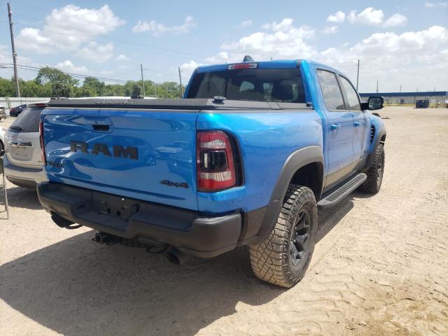 1C6SRFU95MN763237 - 2021 RAM 1500 TRX BLUE photo 4