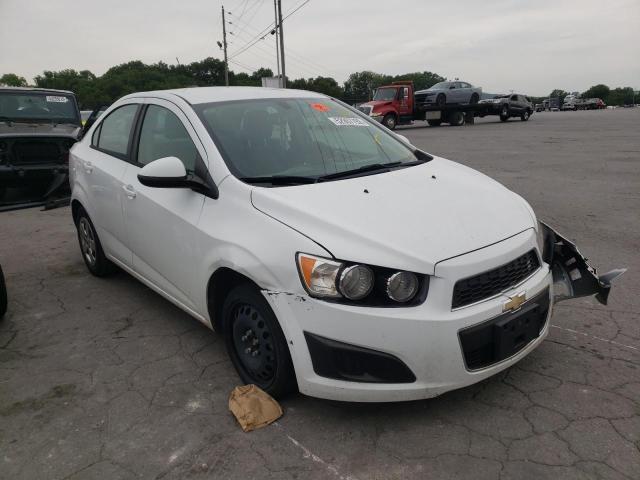 1G1JA5SH5F4146860 - 2015 CHEVROLET SONIC LS WHITE photo 1