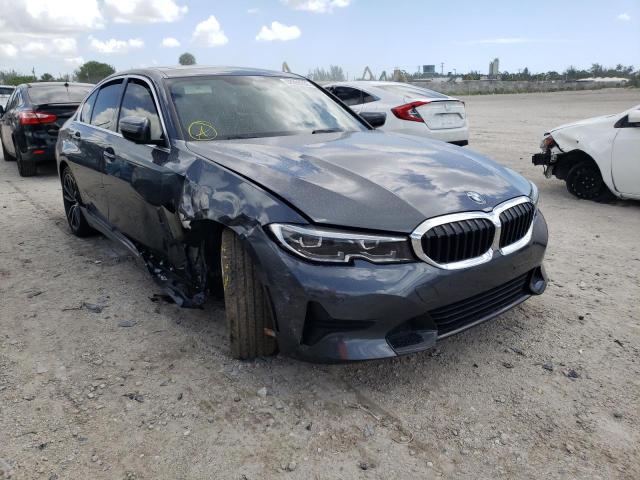 3MW5R1J00M8C03947 - 2021 BMW 330I GRAY photo 1